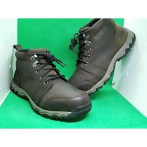 Duluth Dry Mens Size 13 Wide Brown Leather Insulated Soft Toe Hiking Work Boots